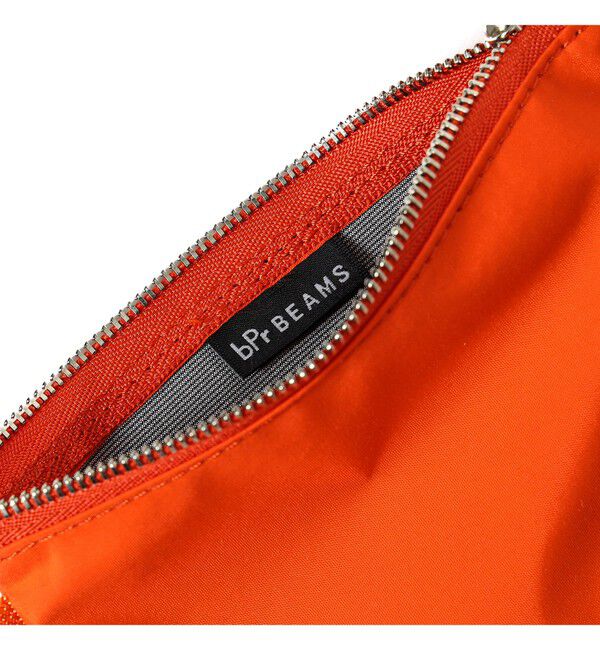 BEAMS「【別注】STANDARD SUPPLY / フラットポーチ "BEAMS ORANGE"」|ポーチ|