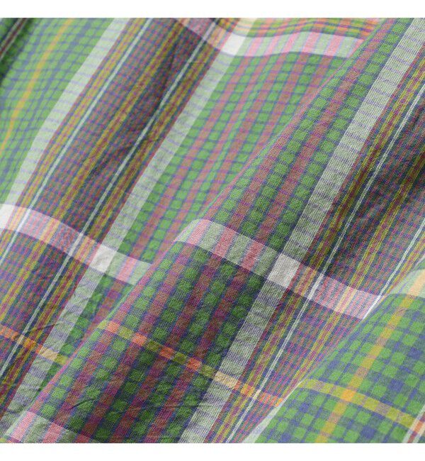 BEAMS PLUS「Open Collar Madras」|シャツ・ブラウス|