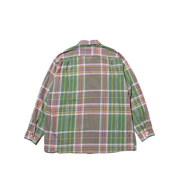 BEAMS PLUS「Open Collar Madras」|シャツ・ブラウス|