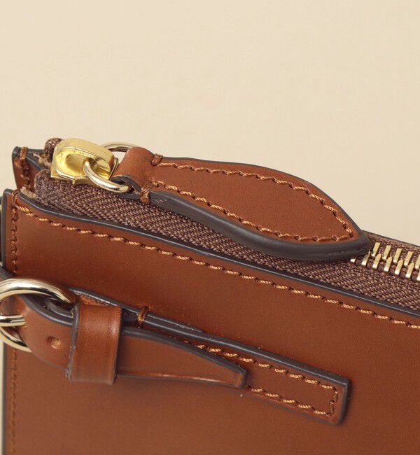 SHIPS「Boldrini Selleria: レザー クラッチバッグ」|クラッチバッグ|