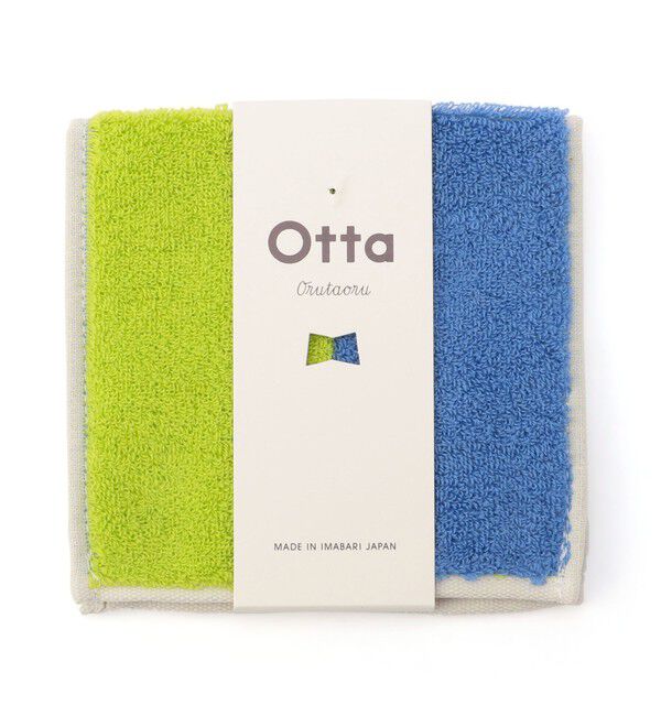 SHIPS「otta: ハンドタオル」|ハンカチ|イエロー