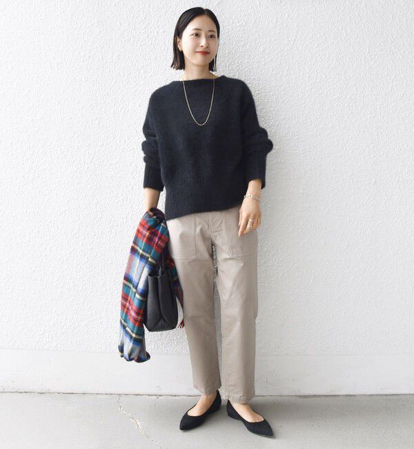 SHIPS for women「《一部追加予約》【WEB限定】ストレッチ ベーシック ベイカー パンツ」|その他|