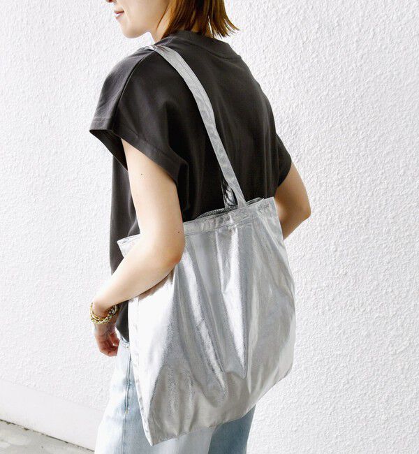 SHIPS for women「メタリック 3パーテーション エコバッグ 」|エコバッグ|