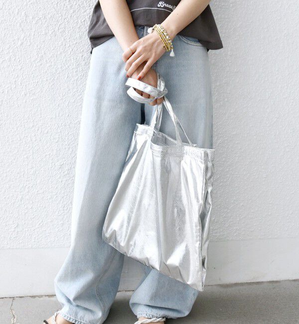 SHIPS for women「メタリック 3パーテーション エコバッグ 」|エコバッグ|