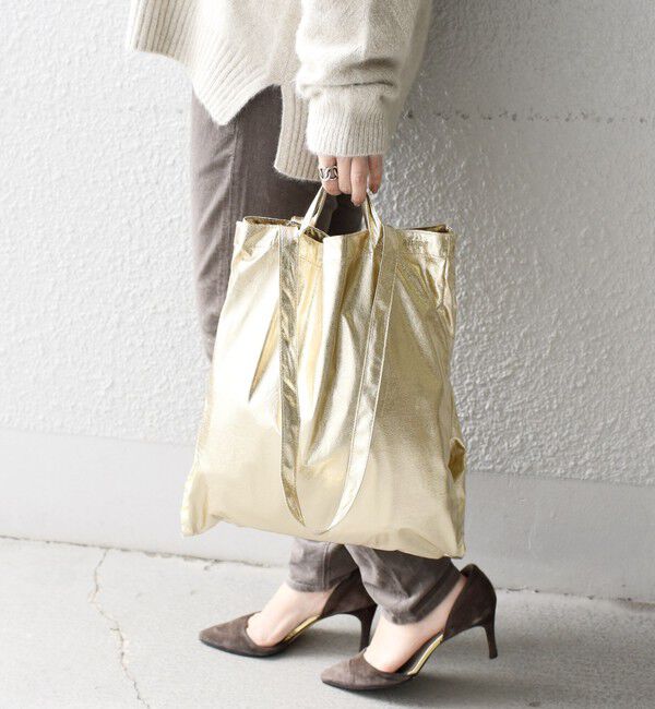 SHIPS for women「メタリック 3パーテーション エコバッグ 」|エコバッグ|