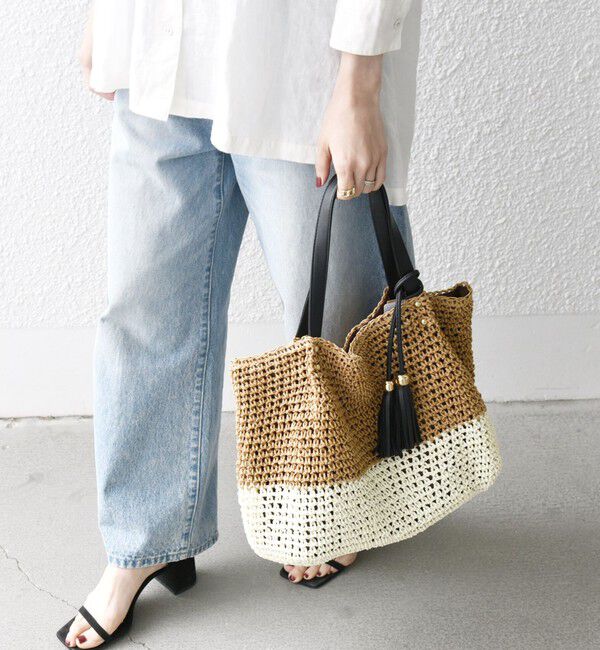 SHIPS any「《一部追加予約》【WEB限定】SHIPS any: コマアミ トート」|トートバッグ|