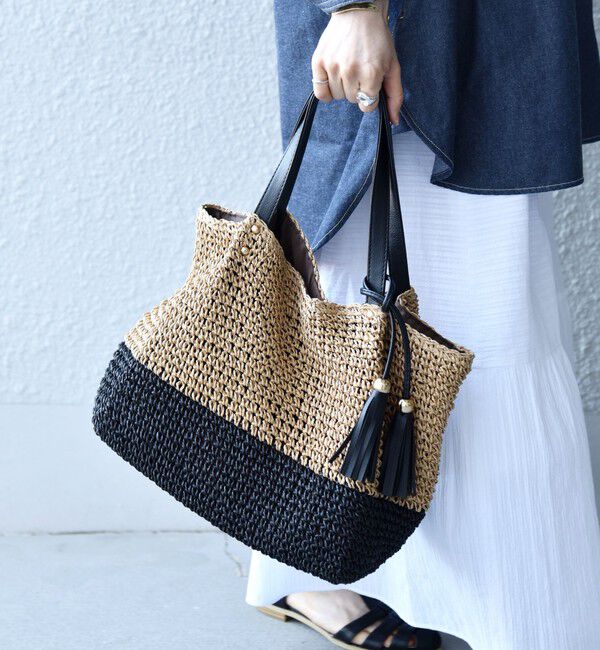 SHIPS any「《一部追加予約》【WEB限定】SHIPS any: コマアミ トート」|トートバッグ|