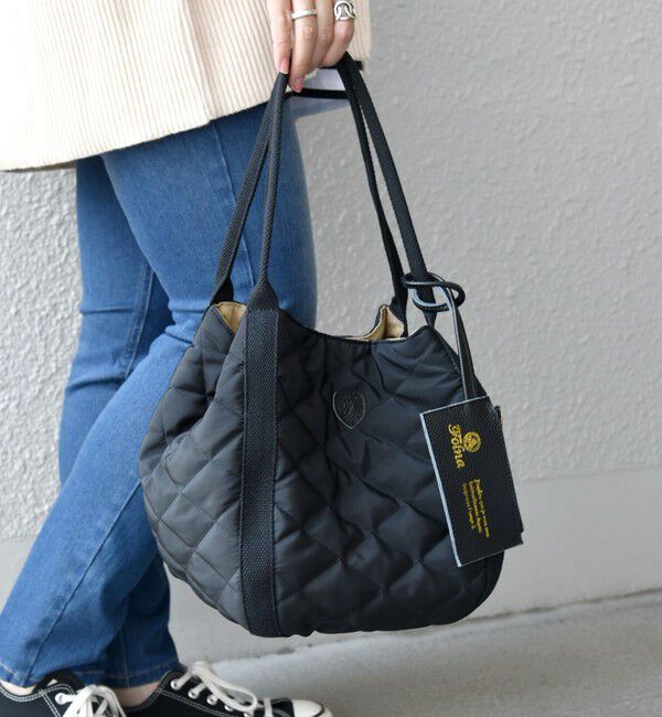 SHIPS any「【SHIPS any別注】Folna: 2WAY キルティング バッグ」|トートバッグ|