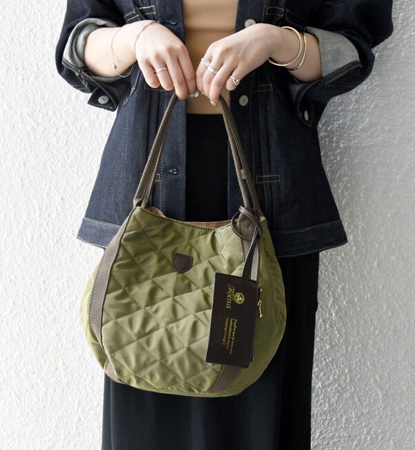 SHIPS any「【SHIPS any別注】Folna: 2WAY キルティング バッグ」|トートバッグ|