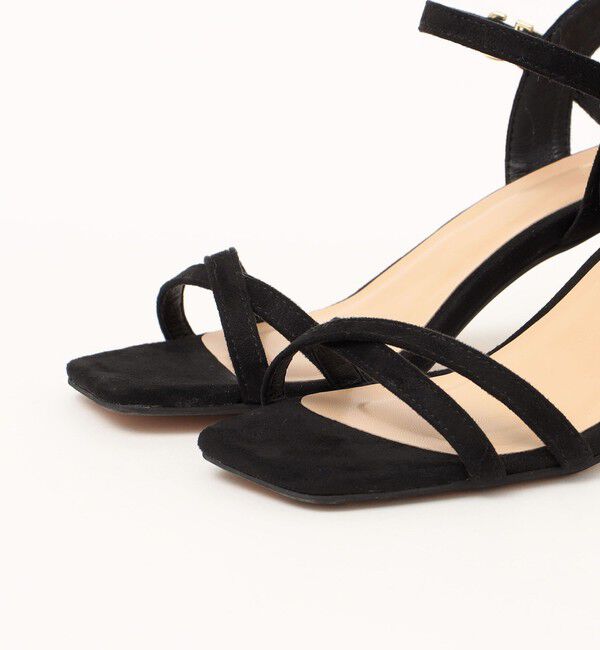 SHIPS any「SHIPS any: クロス ストラップ サンダル」|サンダル|