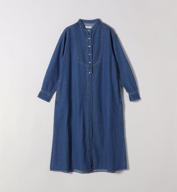SHIPS any「SHIPS any:〈洗濯機可能〉デニム ブザム シャツ ワンピース［SHIPS any DENIM］」|ワンピース|