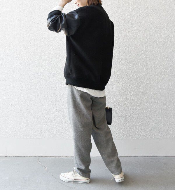 SHIPS any「【WEB限定】SHIPS any: バーシティ ジャケット 25AW」|ブルゾン・スタジャン|