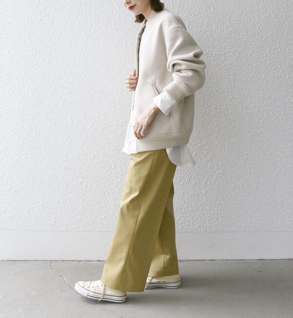 SHIPS any「【WEB限定】SHIPS any: バーシティ ジャケット 25AW」|ブルゾン・スタジャン|