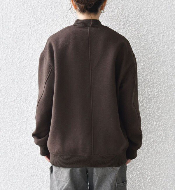 SHIPS any「【WEB限定】SHIPS any: バーシティ ジャケット 25AW」|ブルゾン・スタジャン|