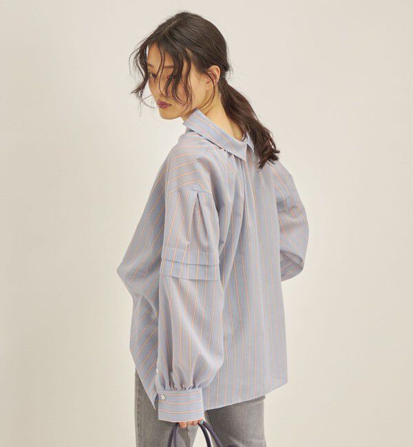 SHIPS for women「〈手洗い可能〉オーガニック コットン 2WAY ブラウス◇」|シャツ・ブラウス|