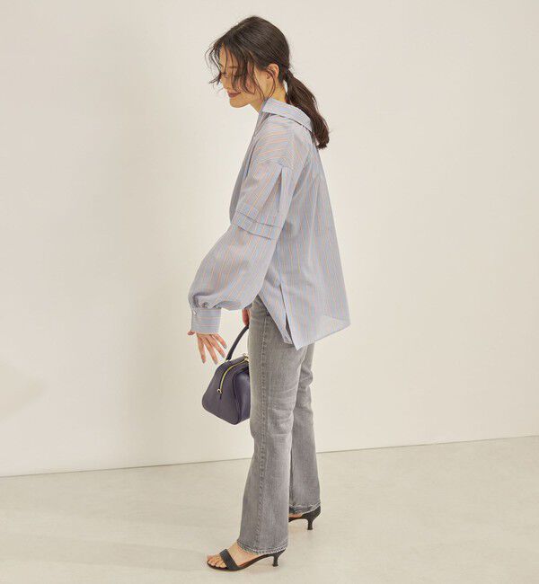 SHIPS for women「〈手洗い可能〉オーガニック コットン 2WAY ブラウス◇」|シャツ・ブラウス|