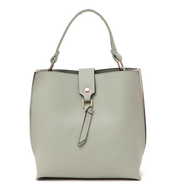 SHIPS any「《一部追加予約》SHIPS any: バイカラー2WAY スクエア ショルダー バッグ」|ショルダー・メッセンジャー|