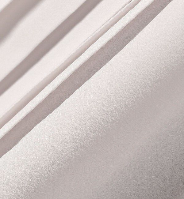 SHIPS for women「【WEB限定】〈手洗い可能〉ストレッチ ジョーゼット プリーツ ブラウス」|シャツ・ブラウス|