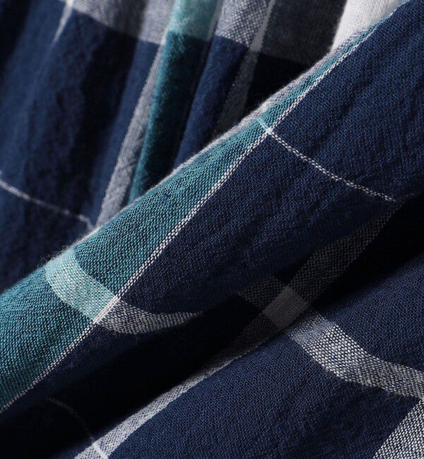 SHIPS any「SHIPS any:〈洗濯機可能〉カラー チェック ギャザー フレア スカート」|スカート|