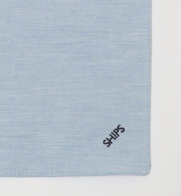 SHIPS「SHIPS: オーガニックコットン ハンカチーフ」|ハンカチ|