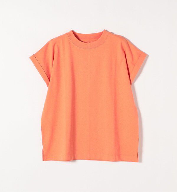 SHIPS any「SHIPS any:〈抗菌防臭/洗濯機可能〉USAコットン フレンチスリーブ TEE」|Tシャツ・カットソー|