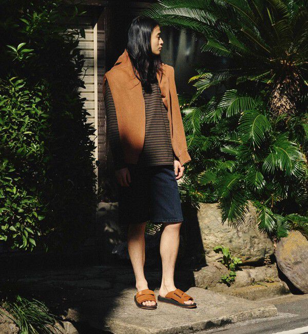 SHIPS any「MOON STAR 810S: ALLPE MODI エイトテンス オルパ モディ(オートミール/ブラック)◇」|サンダル|