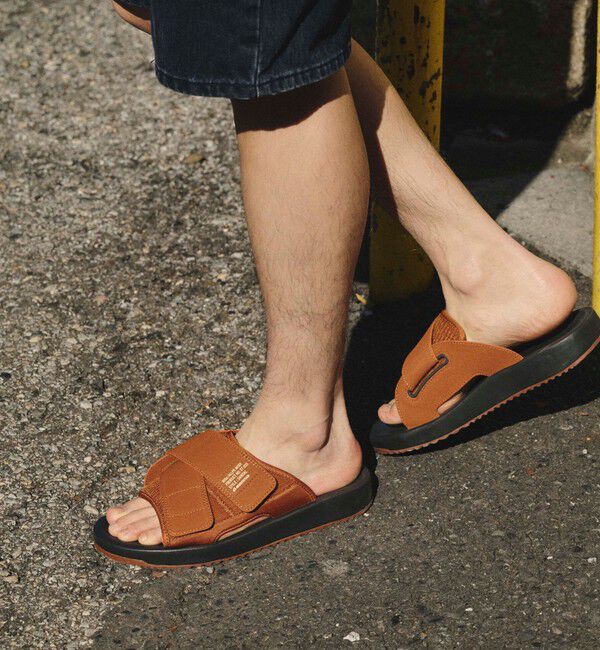 SHIPS any「MOON STAR 810S: ALLPE MODI エイトテンス オルパ モディ(オートミール/ブラック)◇」|サンダル|