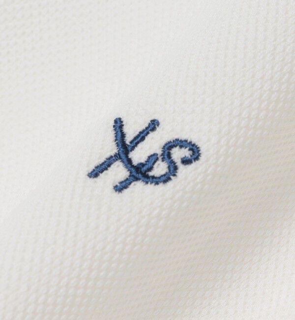 SHIPS「【WEB限定】SHIPS: ワンポイント ロゴ バーズアイ Tシャツ 24SS」|Tシャツ・カットソー|