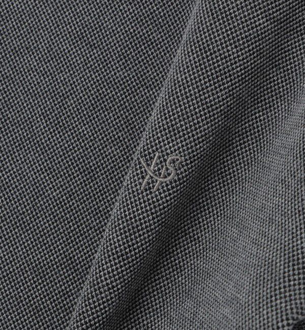 SHIPS「【WEB限定】SHIPS: ワンポイント ロゴ バーズアイ Tシャツ 24SS」|Tシャツ・カットソー|