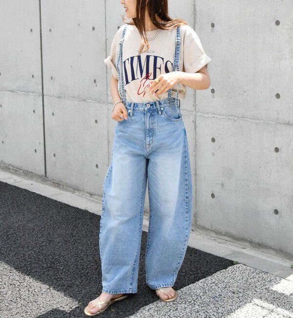 SHIPS any「《追加予約》bon_meur:〈洗濯機可能〉コクーン シルエット デニム パンツ」|デニム|