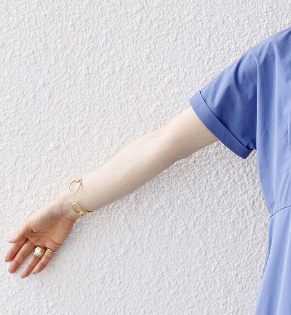 SHIPS any「SHIPS any:〈洗濯機可能〉フラットカラー Vネック フレア ワンピース」|ワンピース|