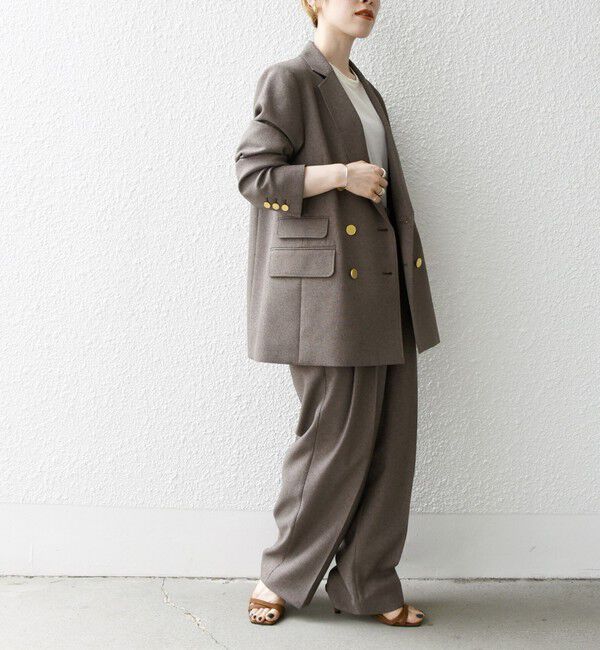 SHIPS any「SHIPS any:〈洗濯機可能〉アイビー ブレザー ダブル ジャケット」|テーラードジャケット|