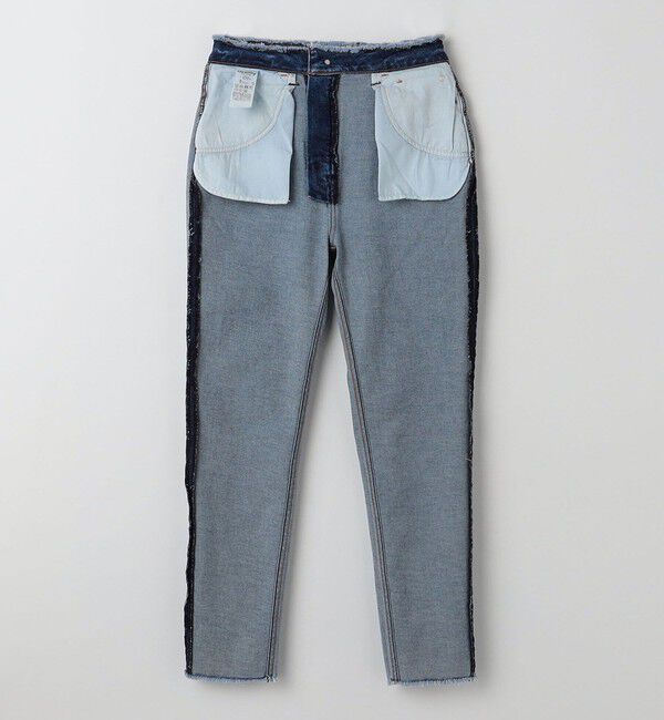 SHIPS any「Healthy DENIM:〈洗濯機可能〉H.Salt テーパード ハイライズ デニム」|デニム|