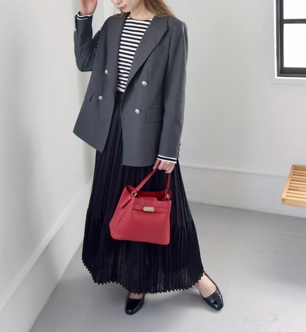 quaranciel「quaranciel:〈洗濯機可能〉ハンサム ダブルブレスト ブレザー ジャケット（セットアップ対応）」|テーラードジャケット|