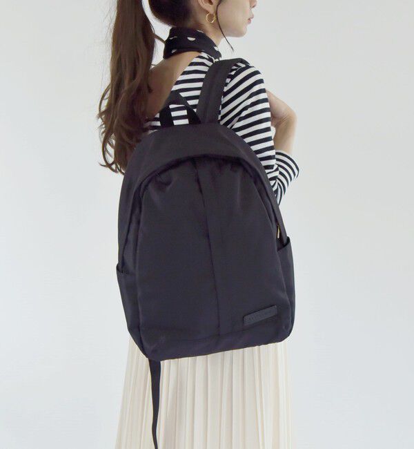 quaranciel「《追加予約》quaranciel: ショルダーバッグ付 フロント ジッパー リュック（A4対応）」|リュック|