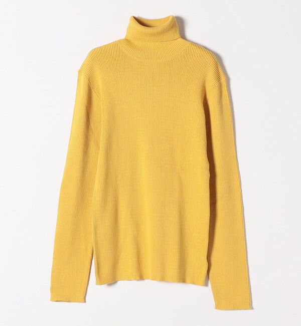 quaranciel「quaranciel:〈手洗い可能〉コットン タートルネック リブ ニット」|ニット・セーター|