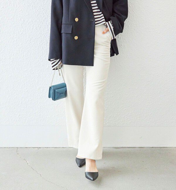 SHIPS for women「〈手洗い可能〉ストレッチ混 細 コーデュロイ スリム パンツ ◇」|その他|