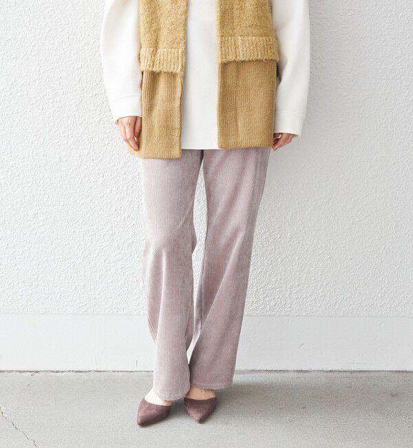 SHIPS for women「〈手洗い可能〉ストレッチ混 細 コーデュロイ スリム パンツ ◇」|その他|