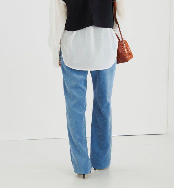 SHIPS for women「〈手洗い可能〉ストレッチ混 細 コーデュロイ スリム パンツ ◇」|その他|