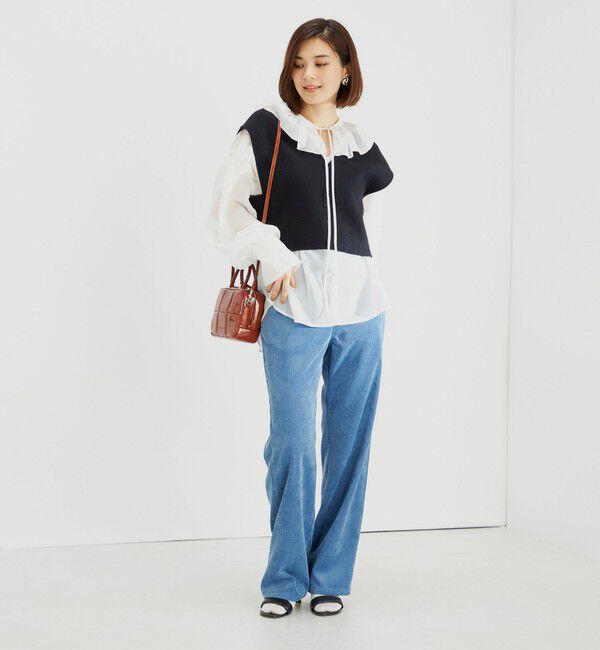 SHIPS for women「〈手洗い可能〉ストレッチ混 細 コーデュロイ スリム パンツ ◇」|その他|