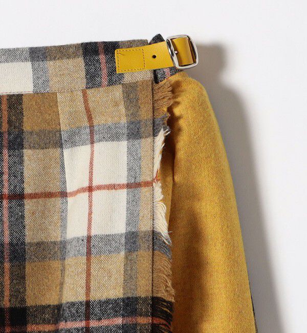 SHIPS any「O'NEIL OF DUBLIN: コンビ キルト スカート 23AW (83cm)」|スカート|