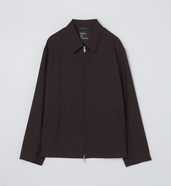 SHIPS「SHIPS: 〈セットアップ対応〉スーパー140 リラックス ジップアップ ブルゾン」|ブルゾン・スタジャン|