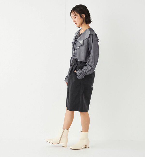 SHIPS Colors 「SHIPS Colors:〈洗濯機可能〉ストレッチ コーデュロイ キュロット」|キュロット|