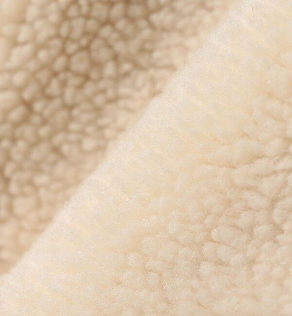 SHIPS for women「* 〈手洗い可能〉パイピング ドルマン ボア コート ◇」|その他|