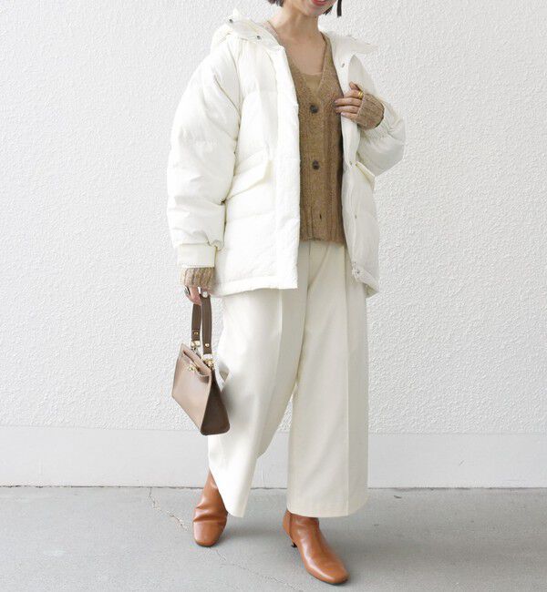 SHIPS any「SHIPS any: フーディ ショート ダウン ジャケット」|ダウン|