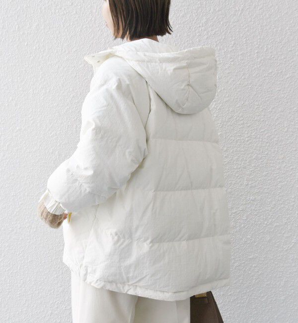 SHIPS any「SHIPS any: フーディ ショート ダウン ジャケット」|ダウン|