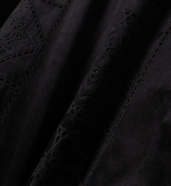 SHIPS any「bon_meur:〈洗濯機可能〉ベロア カットワーク ワンピース」|ワンピース|