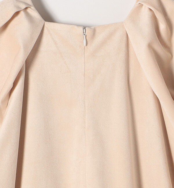 SHIPS any「bon_meur:〈洗濯機可能〉ベロア カットワーク ワンピース」|ワンピース|