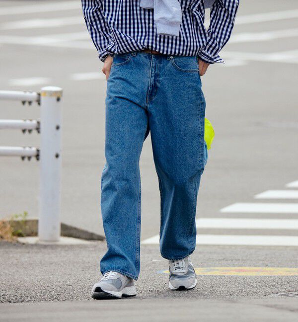 SHIPS「SHIPS: 〈セットアップ対応〉 13.5oz リラックス デニム 5ポケット パンツ」|デニム|