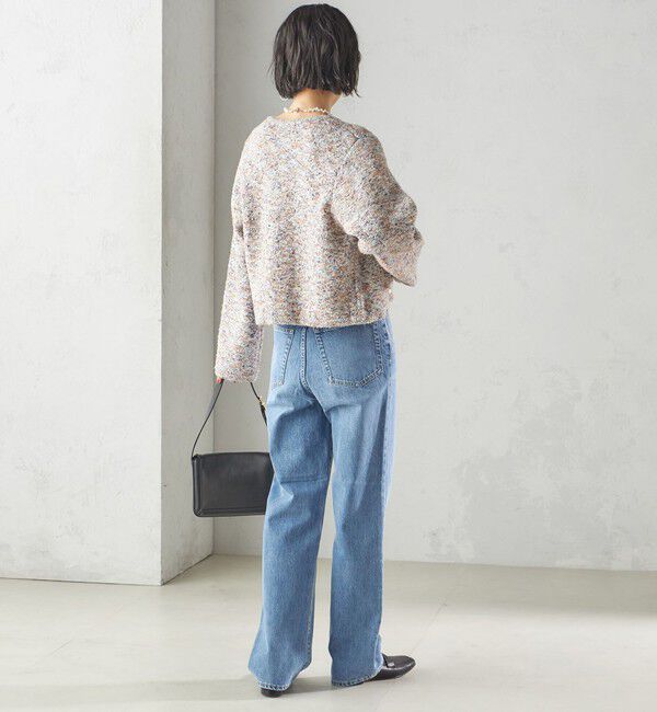 SHIPS for women「〈洗濯機可能〉ストレート フィット デニム パンツ」|デニム|